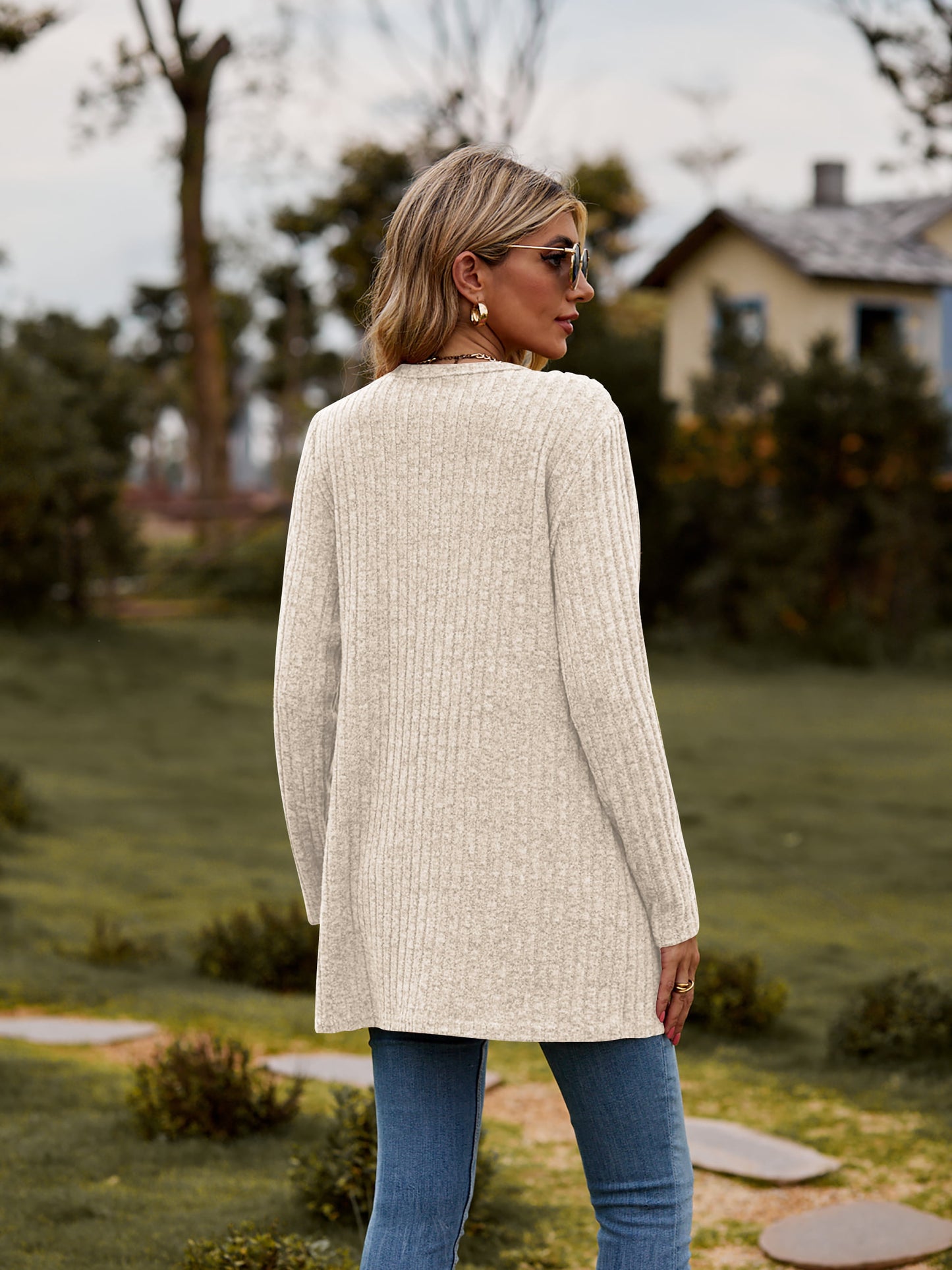 All The Seasons Button-Up Cardigan with Pockets