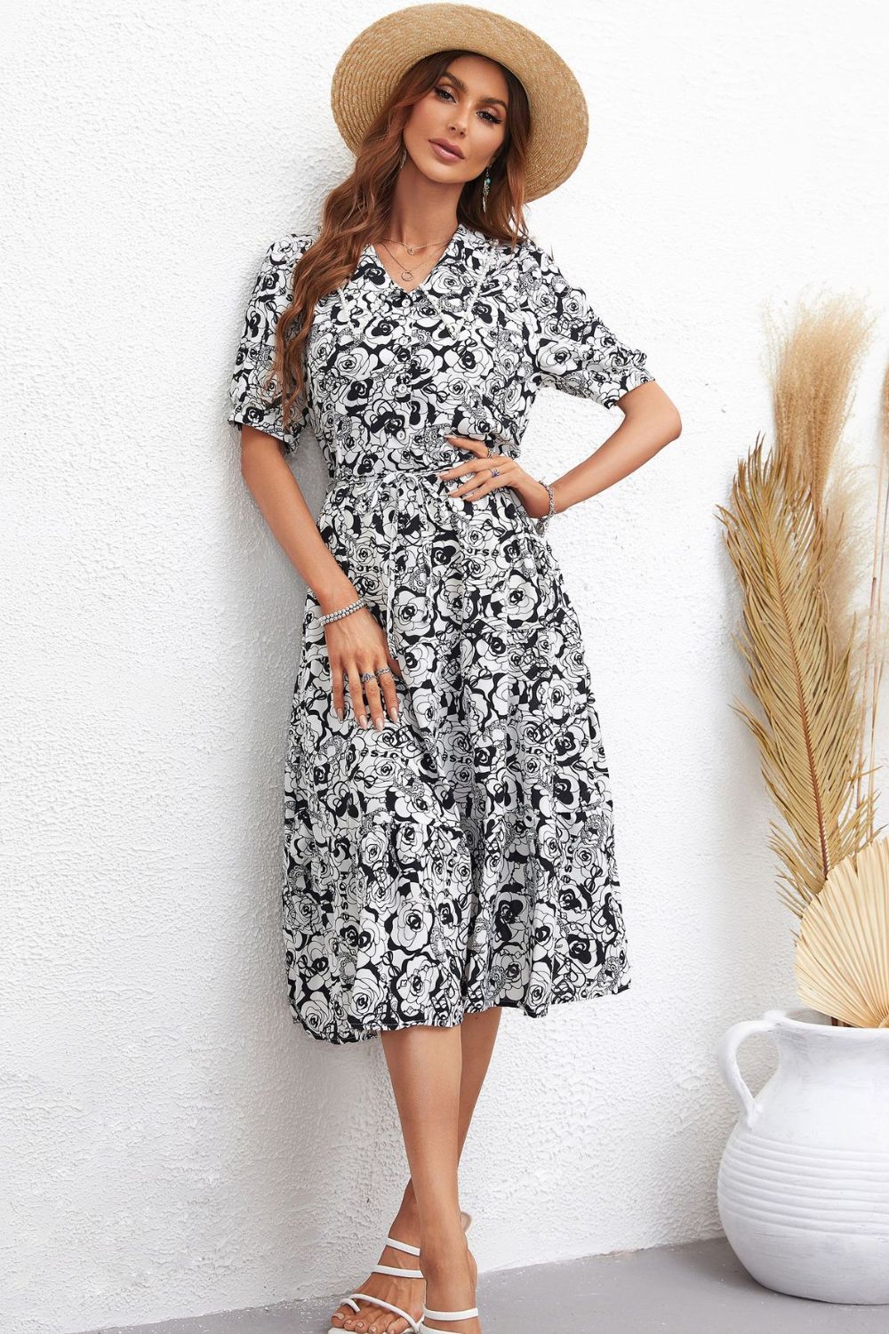 Lula Mae Classic Midi Dress