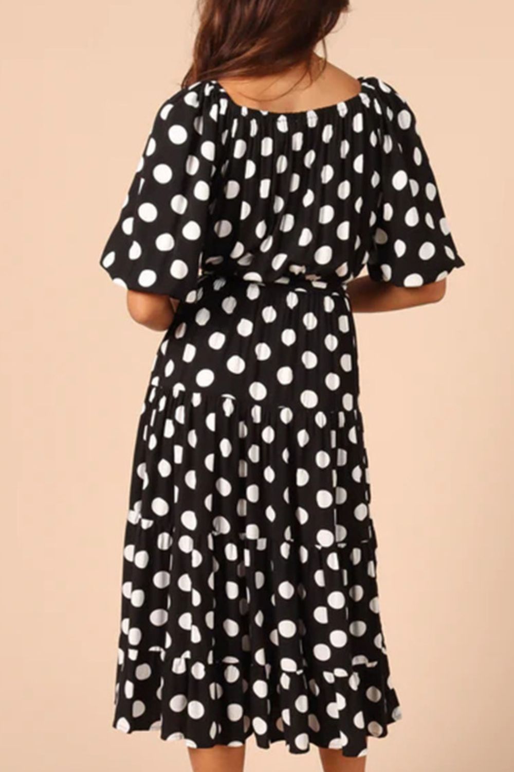 Dottie Tie Waist Midi Dress