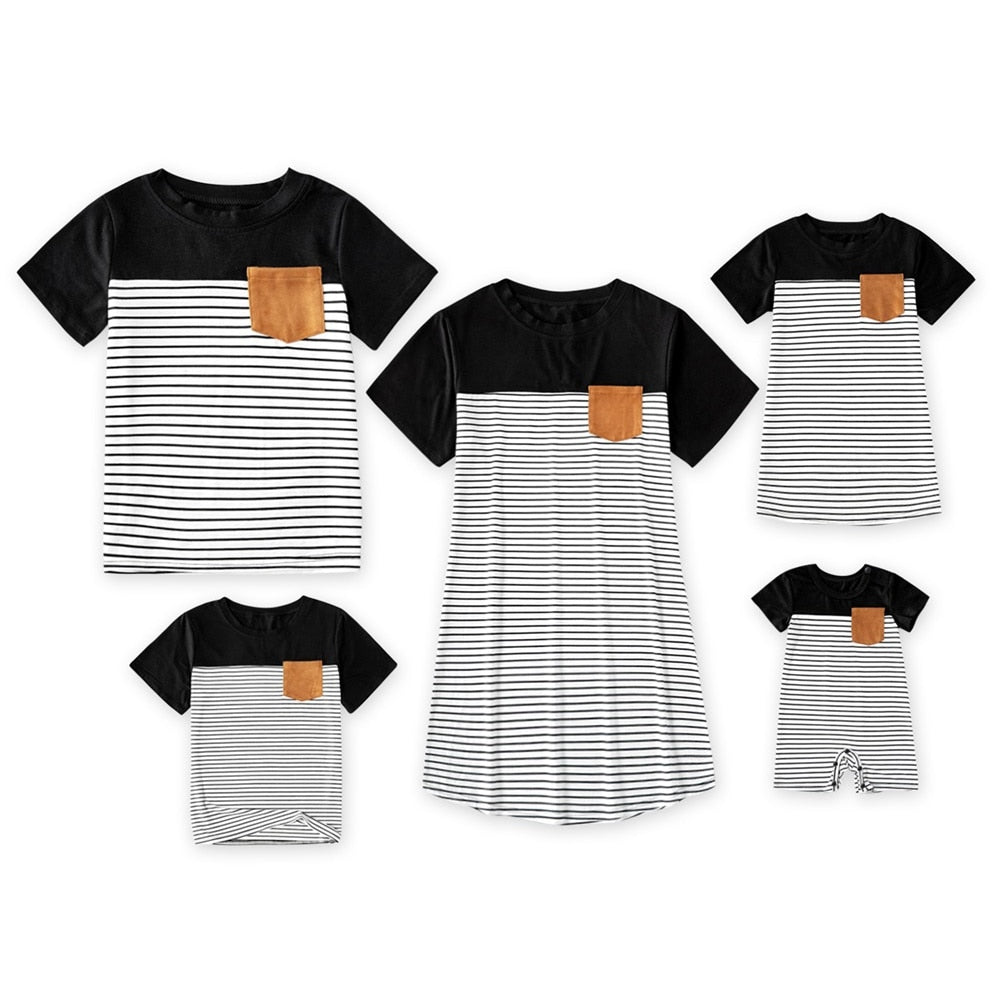 The Stripe Family Matching Outfits