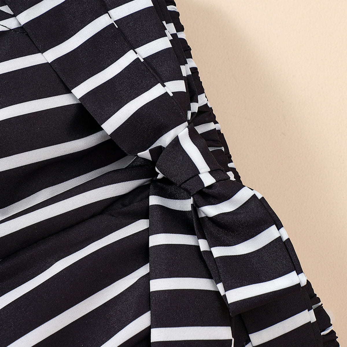 Butterfly Sleeve Top and Striped Pants Set 18M to 5T