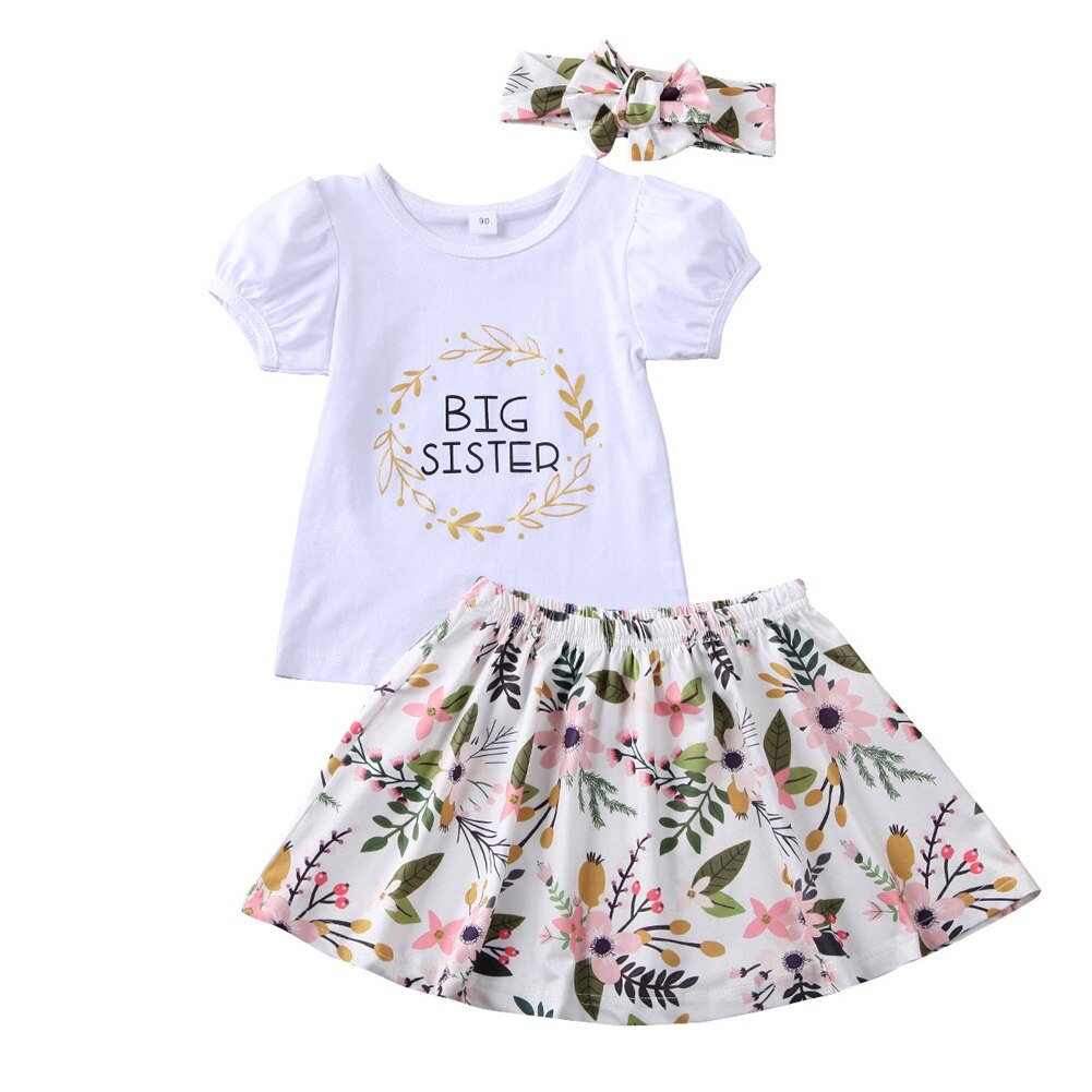 Girls~Newborn-Toddler-Baby~Matching Floral Outfits