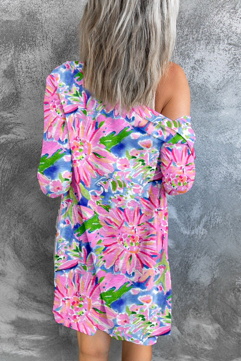 Pink Petals Cardigan